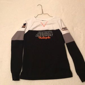Harley Davidson pull over